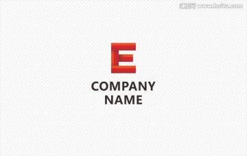 E字母logo设计