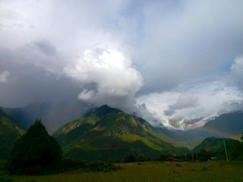 西藏林芝南迦巴瓦峰