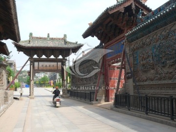 韩城老城城隍庙牌坊
