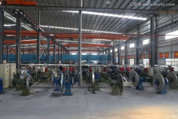 工厂厂房生产车间钢材车间