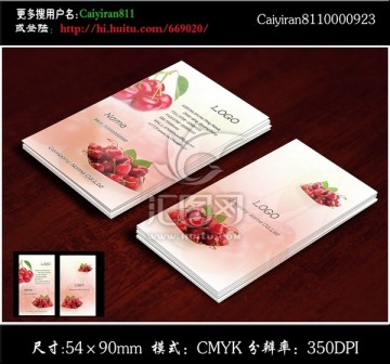 水果批發(fā)零售名片