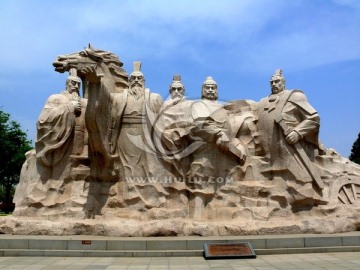 汉高祖塑像