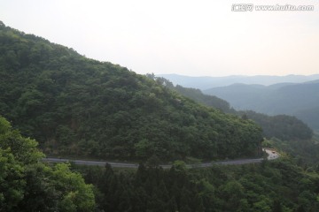 自然风光 山道