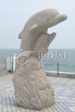 城市雕塑 海豚雕塑