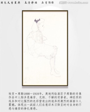 席勒高清抽象油畫 畫廊品質