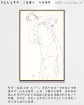 席勒高清抽象油畫(huà) 畫(huà)廊品質(zhì)