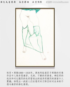 席勒高清抽象油畫 畫廊品質(zhì)