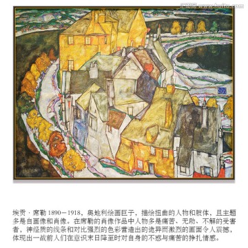 席勒高清抽象油畫 畫廊品質(zhì)
