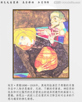 西方简约抽象人体艺术 画廊品质