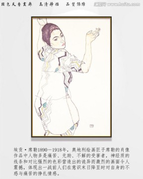 西方簡(jiǎn)約抽象人體藝術(shù) 畫廊品質(zhì)