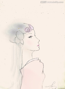 人物插畫(huà)古裝系列