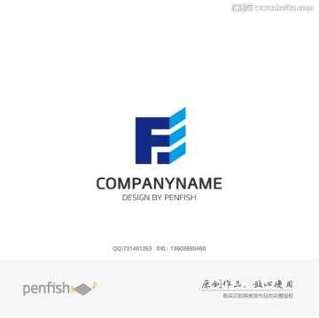 字母FE組合logo