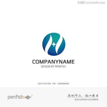字母H創(chuàng)意logo