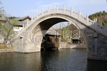水乡 水镇 石桥