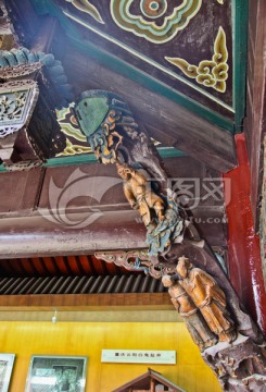 西秦会馆 古建筑雕刻