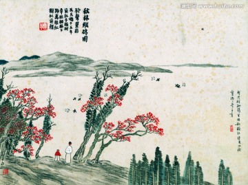 齊白石 山水畫