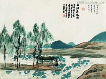 齊白石 山水畫