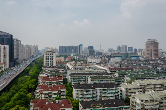 杭州高架桥 杭州市容