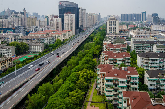 杭州高架桥 城市高架桥