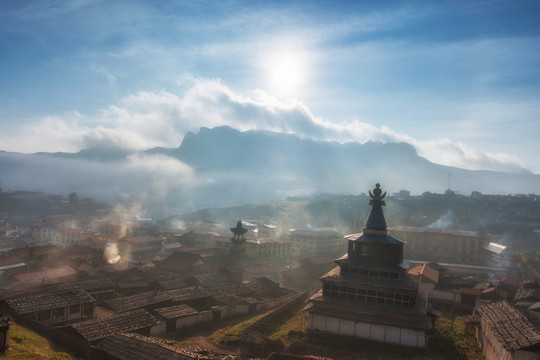 郎木寺风光