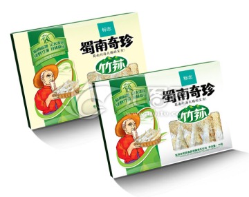 蘑菇包裝（PSD分層文件）