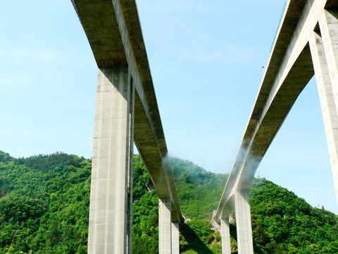 山区交通 高架路桥