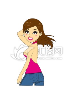 時(shí)尚美女