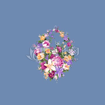 花卉 花團(tuán)錦簇