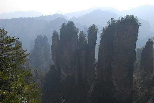 张家界景区黄石寨