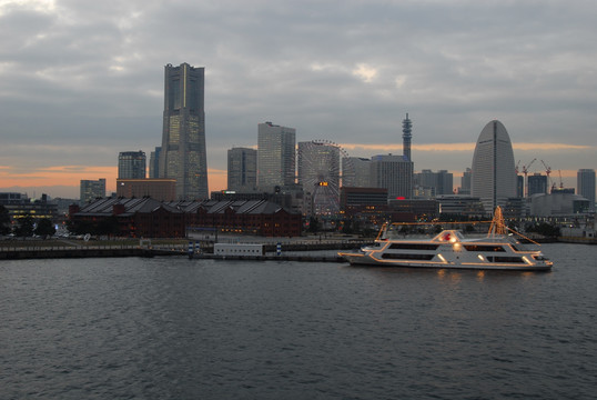 横滨港区夜景