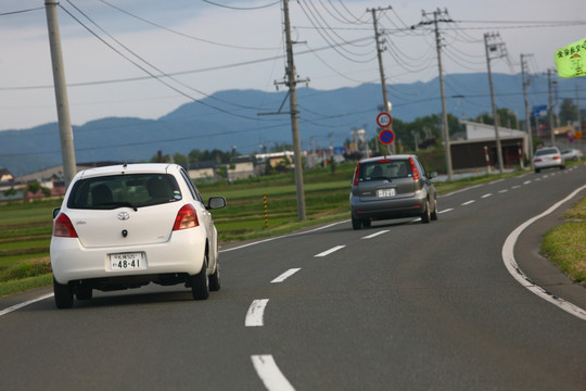 日本乡村马路