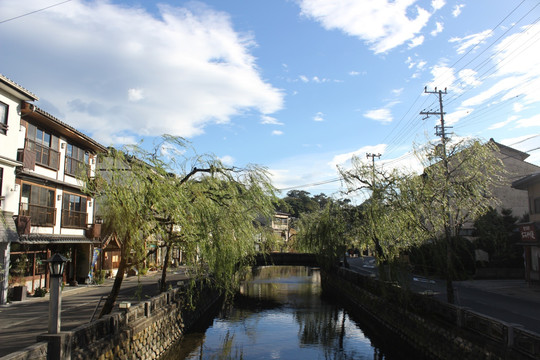 城崎温泉小镇