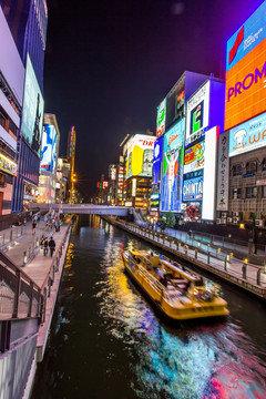 大阪的夜景