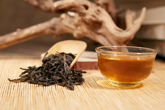 大红袍 茶叶茶汤