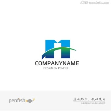 字母M創(chuàng)意logo