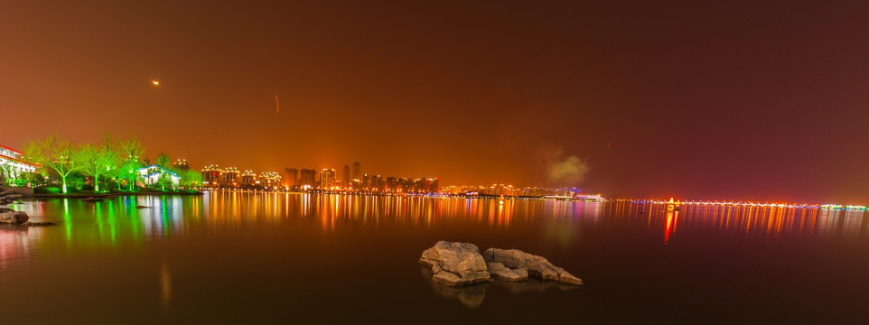 金鸡湖夜景