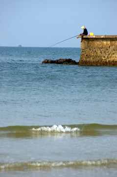 海上垂钓