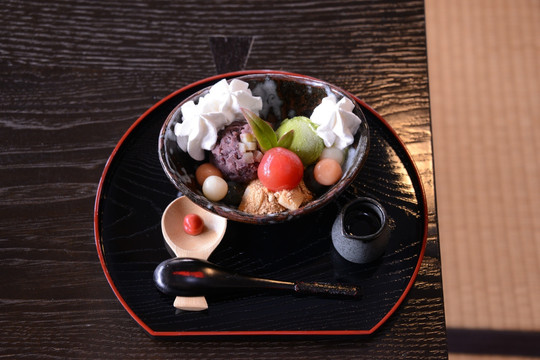 日本合掌村美食料理图片