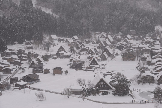 合掌村展望台