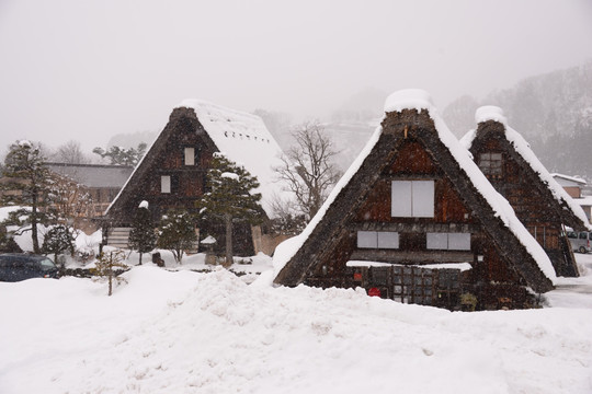 合掌村街景