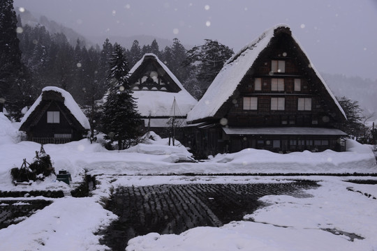 合掌村街景