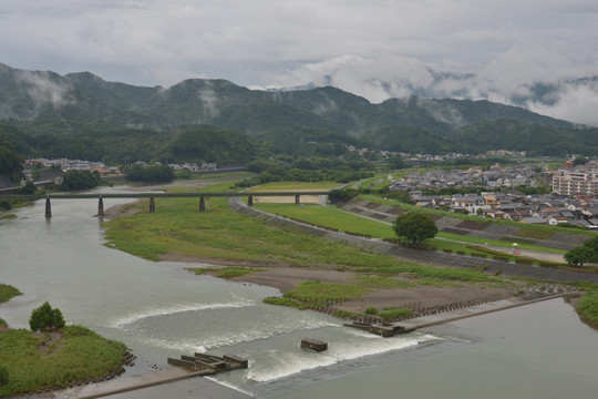 江桥山雾