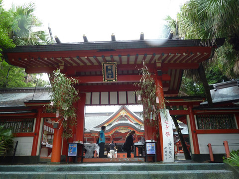 日本神社七夕祭