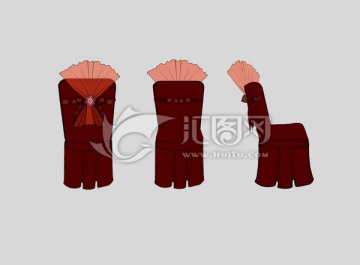 紅色椅子裝飾設(shè)計(jì)效果圖