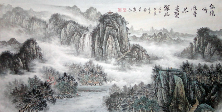 山水风景