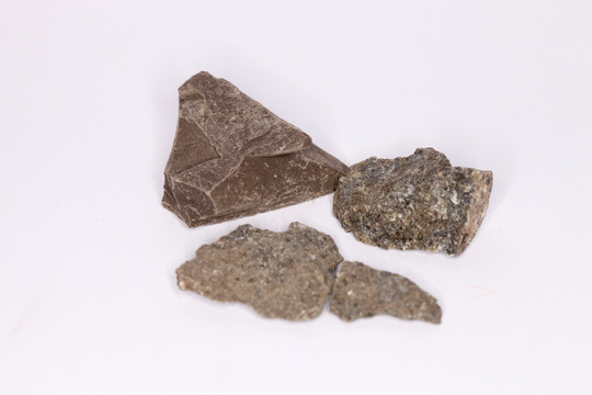 褐灰色泥岩和中砂岩 石油地质