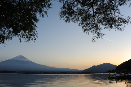 日本富士河口湖美景