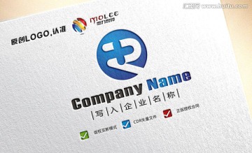 R字母医疗科技LOGO