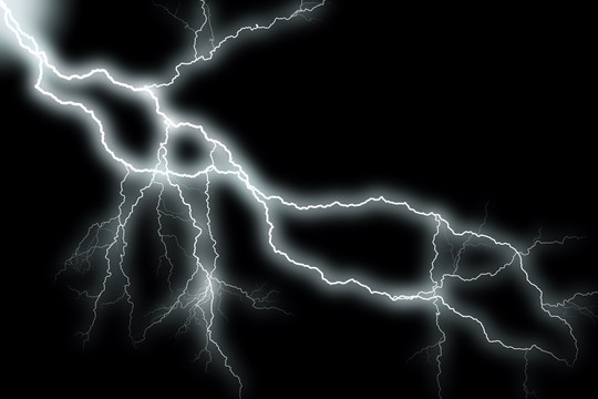 閃電 雷電素材