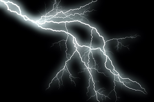 閃電 雷電素材